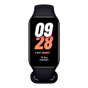 Smartband Xiaomi Band 8 Active, 1.47", duración de batería 8 horas, negro - M2302B1