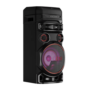 Parlante de torre LG XBOOM RNC7 1000W, bluetooth, karaoke, luces LED, negro
