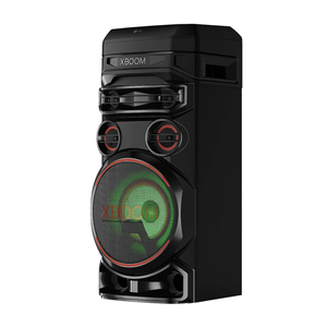 Parlante de torre LG XBOOM RNC7 1000W, bluetooth, karaoke, luces LED, negro