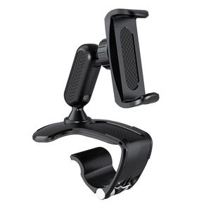 Soporte de celular Roadtrip para tablero de auto, ajustable, plástico, negro