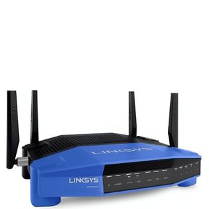 Router Linksys WRT1900AC, Wi-Fi Gigabit Dual Band, 4 Antenas, USB 3.0, 1.2GHz, azul