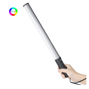 Barra LED W150 RGB, 114 luces, 20 efectos, batería recargable, 7.5W, portátil para fotografía y video, negro