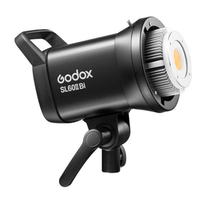 Luz LED Godox SL60IIBI 75W, bicolor 2800K-6500K, montura Bowens, CRI ≥96, control App y remoto, negro