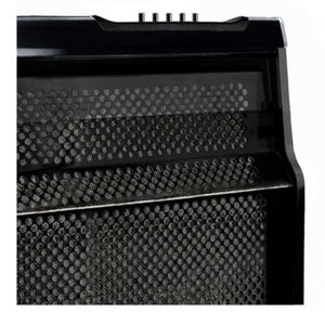 Campana extractora Indurama, 3 velocidades, acero inoxidable, negro - CEI-902NE