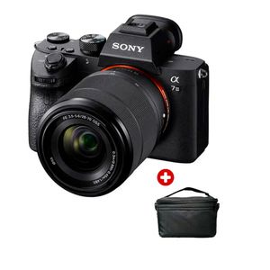 Cámara Sony Alpha a7 III + lente FE 28-70mm f/3.5-5.6 OSS + estuche, negro