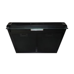 Campana Sole Gaia 60 cm, 3 niveles de absorción, negro