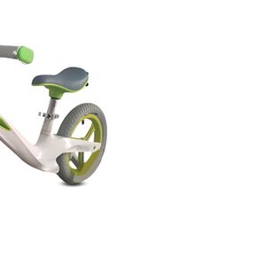 Bicicleta de equilibrio Thalos Bestie aro 12", manubrio ergonómico, blanco