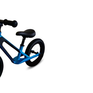 Bicicleta de equilibrio Thalos aro 12", estructura de aluminio y metal, azul