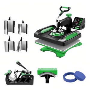 Máquina de sublimación Freesub 8 en 1 P8038, 38x38cm, planchas para polos, tazas, platos, gorras, 220V
