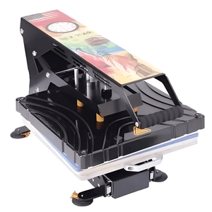 Plancha plana automática Heat Press P4060 Freesub 60x40cm, control digital, bandeja deslizante, sublimación y DTF
