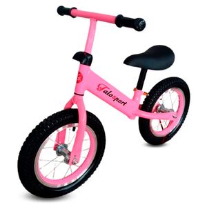 Bicicleta de equilibrio Thalos Tall aro 12", sistema de frenos, aros de magnesio, rosado