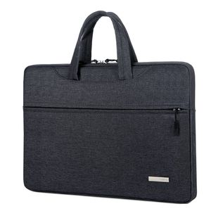 Funda para laptop CYN 15.6", impermeable, portátil, correa oculta, gris oscuro
