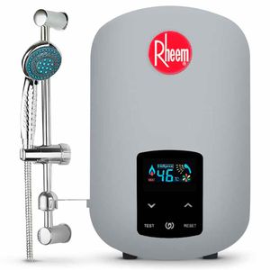 Rapiducha Elegant digital Rheem, 4500W, 8 sistemas de seguridad, resistencia blindada, plomo