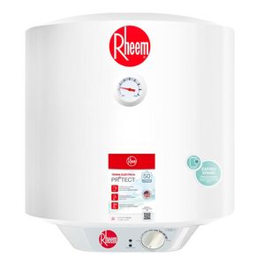 Terma eléctrica Rheem protect 1500W, 50 litros, blanco