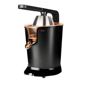 Exprimidor Taurus Citrus Legend 600W, 0.65 litros, acero inoxidable, negro