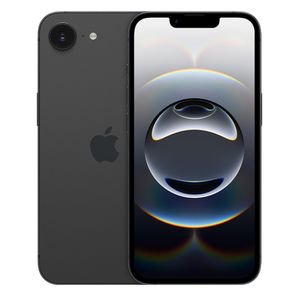 iPhone 16e 5G 128GB, 8GB RAM, cámara principal 48MP, frontal 12MP, 6.1", negro