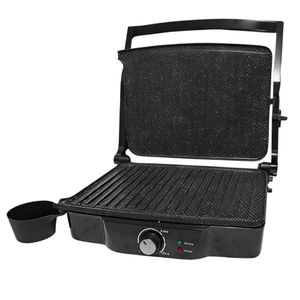 Parrilla Finezza FZ-802EG, 2000W, panini grill, apertura 180°, antiadherente