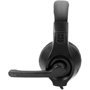 Audífonos gamer Xtrike Me HP-312, estéreo 40mm, micrófono ajustable, jack 3.5mm, 1.8m, PC, PS4, PS5, Xbox, negro