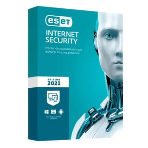 Antivirus ESET Internet Security, licencia digital, 1 dispositivo, 1 año, protección total Windows/macOS/Android/iOS