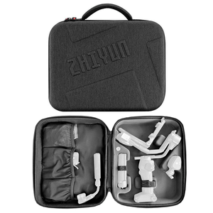 Estabilizador para cámara Crane 4 combo, 3 ejes, soporte 6 Kg, 6 modos, luz indicadora, botón de grabación, negro