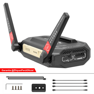Estabilizador para cámara Weebill 2 Pro, capacidad 3.3 Kg, 3 ejes, pantalla táctil, giratorio, rueda de enfoque, negro