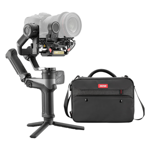 Estabilizador para cámara Weebill 2 Pro, capacidad 3.3 Kg, 3 ejes, pantalla táctil, giratorio, rueda de enfoque, negro