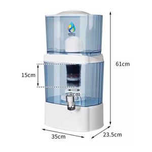 Filtro purificador de agua WaterPro 22 litros, 8 etapas, BPA free, certificación SGS