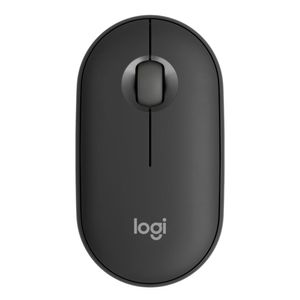 Reacondicionado: Mouse inalámbrico Logitech Pebble 2 M350S bluetooth, 1000 dpi, 3 botones, usa pila, grafito