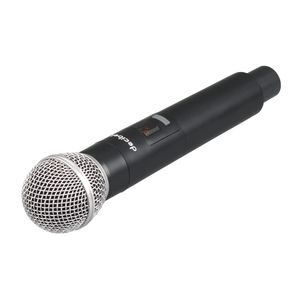 Micrófono inalámbrico UHF Decibel FS-104B receptor a pilas, X1 mic (reempacado)