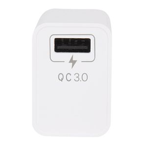 Cargador de pared + cable G Mobile micro usb a usb, 18W, carga rápida, 1m, blanco (reempacado)