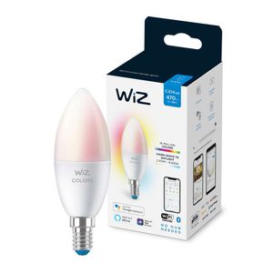Foco inteligente WiZ luces multicolor, wi-fi, 4.9w, tipo de bombilla E14 (reempacado)