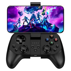 Mando alámbrico para PC/celulares hasta 6.7", bluetooth, negro (reempacado)
