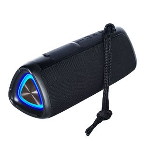 Parlante bluetooth Decibel Rocker 10W, FM/USB, TWS Luz led, Tipo-C, negro (reempacado)