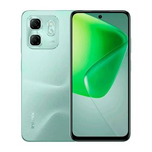 Infinix HOT 50i 4G 256GB, 4GB RAM, cámara principal 48MP, frontal 8MP, 6.7", verde