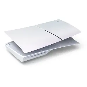 Case consola PlayStation 5 Chroma, original Sony, fácil instalación, diseño elegante, compatible con PS5 estándar, perla