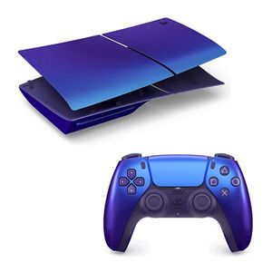 Combo DualSense Chroma Teal + Case PS5 Slim Chroma Teal, edición oficial, estilo vibrante, control inalámbrico + cubierta original