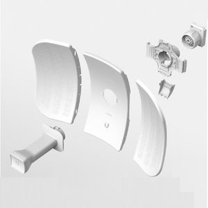 Access Point Ubiquiti LiteBeam M5, 23dBi, AirMax, 802.11a/n, 5GHz, 150Mbps, PoE incluido, rejilla integrada