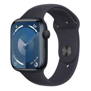 Apple Watch Series 9 41mm, GPS, certificación IP6X, batería hasta 18 horas, Talla M/L, memoria 64GB, sport band negro (reempacado)