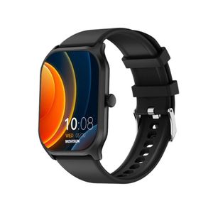 Smartwatch Movisun Watch U3 2.01”, llamadas, IP67, ritmo cardíaco, más de 20 funciones, negro