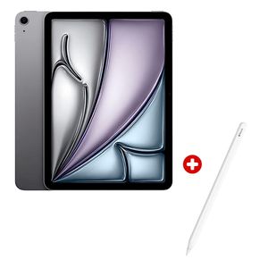 iPad Air 11" Chip M3 Wi-Fi 128GB, cámara principal 12MP, frontal 12MP + Pencil Pro, space gray