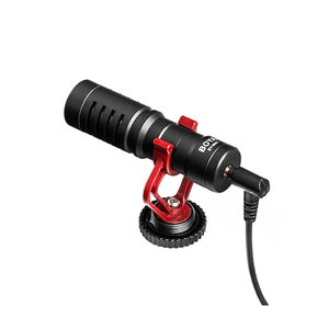 Micrófono de cañón BOOM BY-MM1, condensador alámbrico cardioide 76dB SPL, compatible celulares, laptops, cámaras