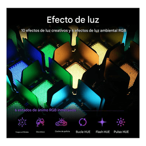 Reflector de luz portátil ZHIYUN Fiveray M20X, combo RGB 2500K a 10,000K, 20 W, negro