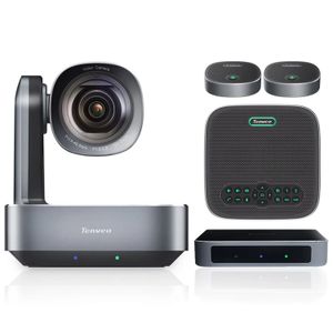 Sistema de Videoconferencia Tenveo VA612GROUP-EX, cámara 4K HDMI, zoom 12x, micrófono inalámbrico
