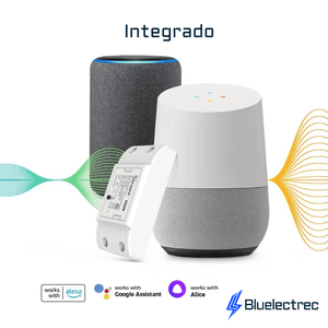 Interruptor inteligente Sonoff BasicR2, Wi-Fi, control remoto, 2200W, blanco