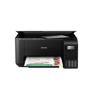 Impresora multifuncional Epson EcoTank L3210 alámbrica, USB, inyección de tinta, con tanques recargables