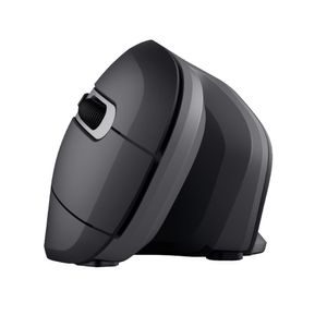 Mouse vertical inalámbrico ergonómico Santofa S1480 conexión USB, 1600 DPI, recargable, negro