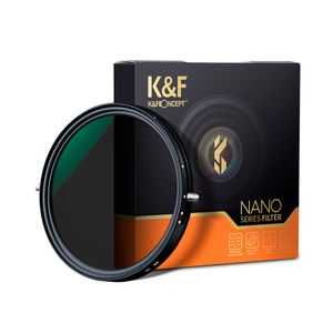 Filtro K&F Concept variable ND2-32 y CPL polarizador 55mm, control de luz y reflejos, vidrio óptico multicapa, resistente al agua