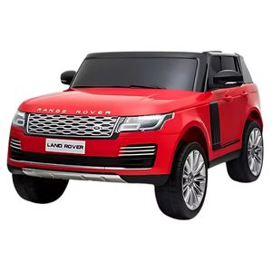 Carro a batería Land Rover Hse licenciado, 4x4, 4 motores, pantalla MP4, rojo