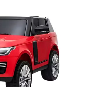 Carro a batería Land Rover Hse licenciado, 4x4, 4 motores, pantalla MP4, rojo