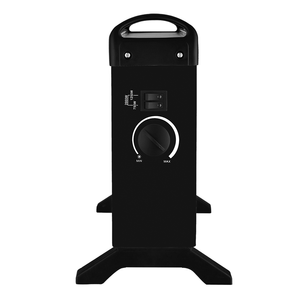 Panel calefactor Kendal KCE-DL06N, 2000W, para piso o muro, negro